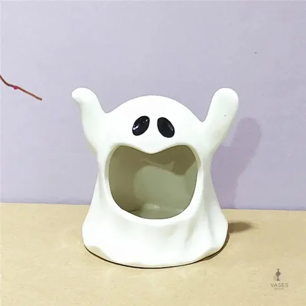 Objet décoratif Halloween, vase à thème saisonnier