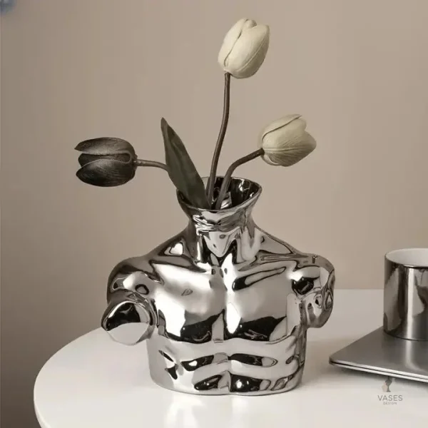 Vase homme élégant en céramique