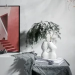 Vase design élégant pour décoration intérieure