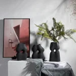 Vase décoratif au style minimaliste