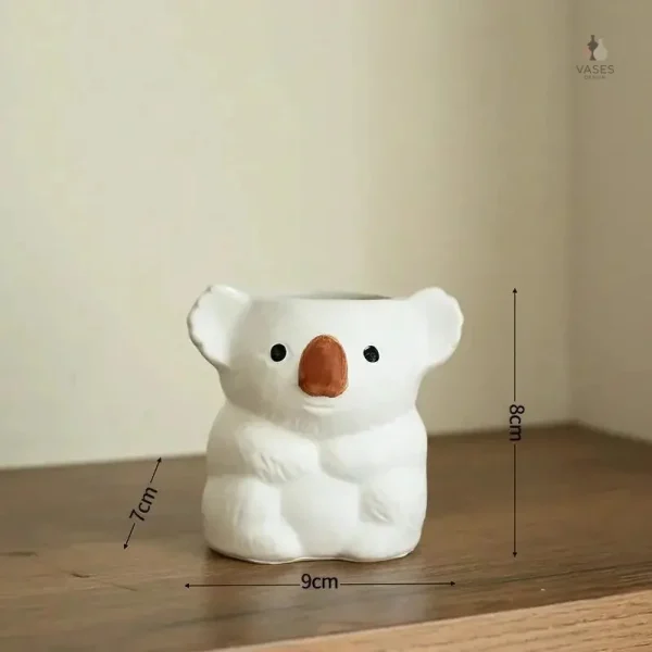 Vase original en forme d'animaux