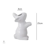 Vase amusant lapin pour une touche ludique