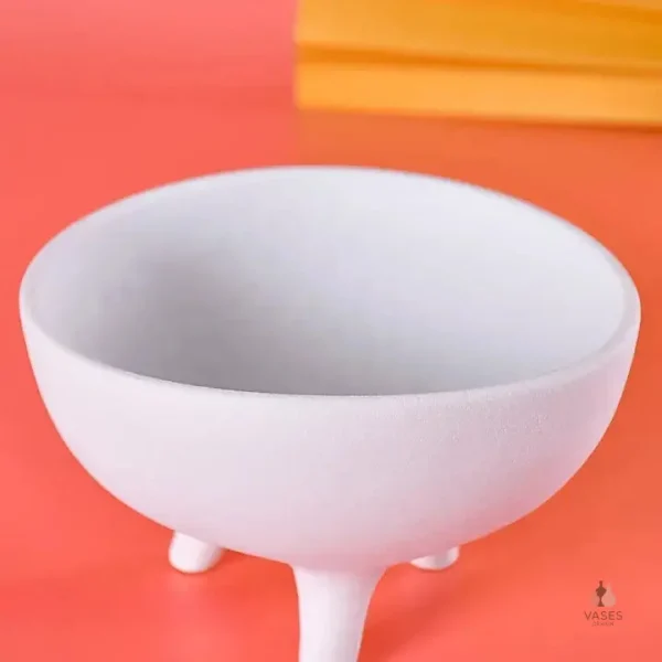 Vase bas pour une présentation florale moderne