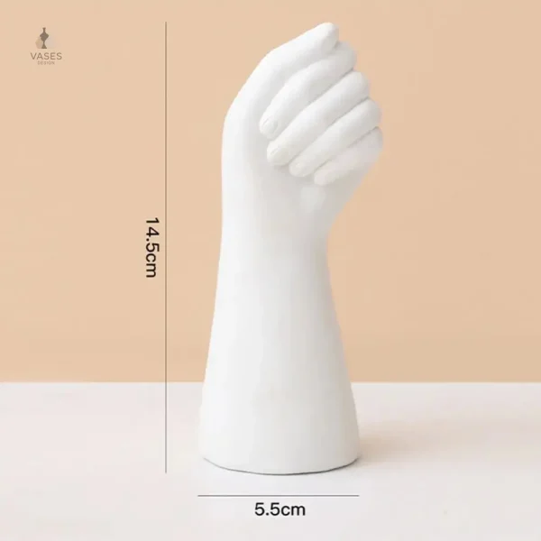 Vase original main femme, pièce maîtresse unique