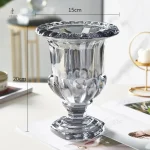Vase médicis en verre, ajout chic à votre décoration moderne