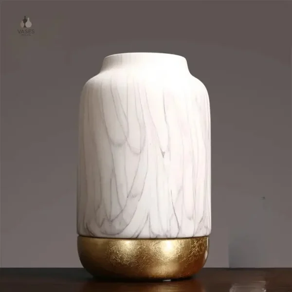Vase céramique moderne, accessoire de maison chic