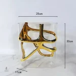 Vase en verre artistique pour un look unique