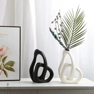 Vase nordique élégant en céramique