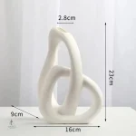Vase nordique minimaliste pour fleurs