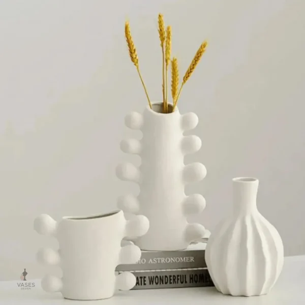 Vase céramique nordique design élégant