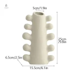 Vase céramique minimaliste, ajout déco stylé