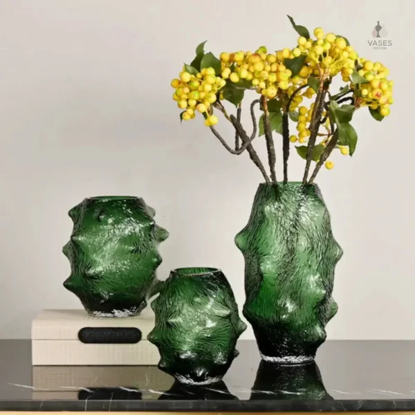 Vase original en verre