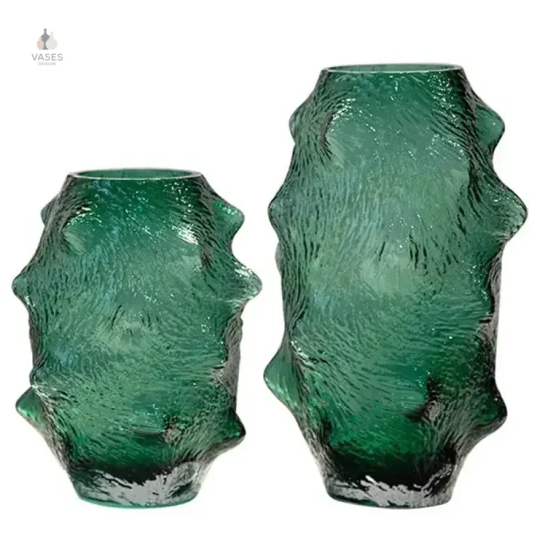 Vase en verre pour décoration intérieure