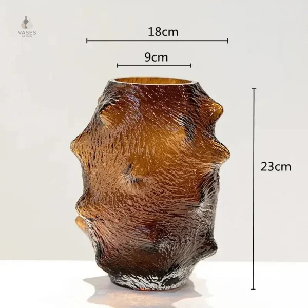 Vase en verre pour un décor personnalisé