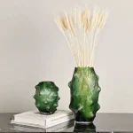 Vase créatif en verre coloré