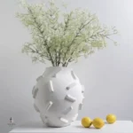 Vase élégant pour fleurs fraîches