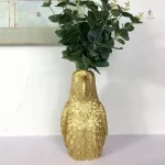 Vase décoratif en forme de perroquet
