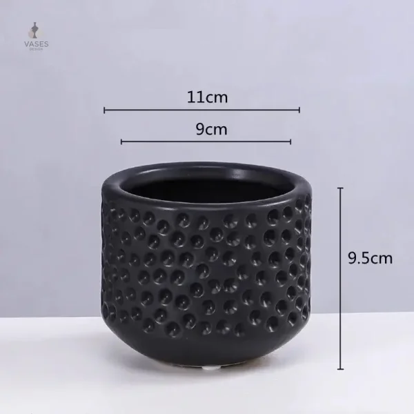 Vase pot avec motifs, pour un style bohème