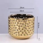 Vase pot haut pour compositions florales élégantes