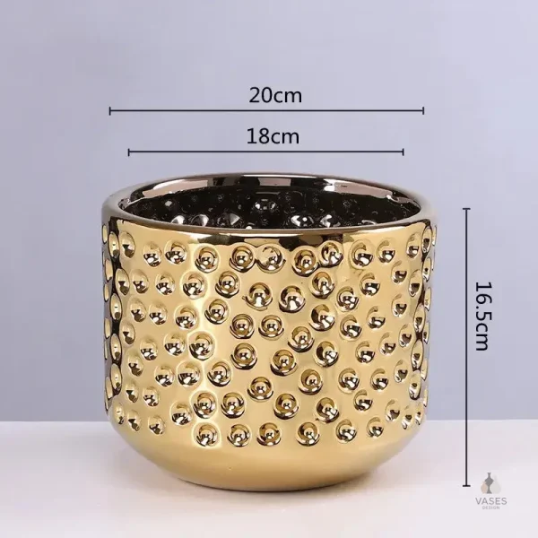 Vase pot haut pour compositions florales élégantes