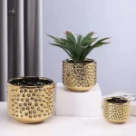 Vase pot en céramique moderne pour fleurs