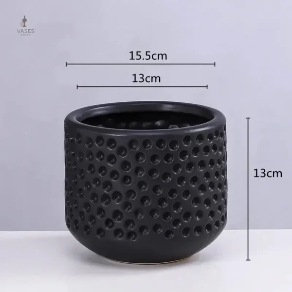 Vase pot en plastique léger, pratique et durable