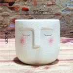 Pot de fleur design pour intérieur stylé