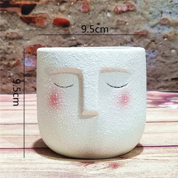 Pot de fleur design pour intérieur stylé
