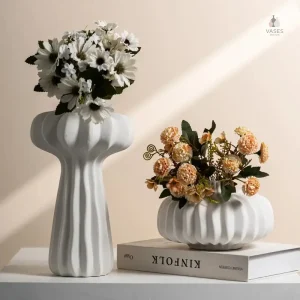 Vase élégant pour fleurs fraîches