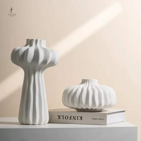 Vase design pour fleurs coupées