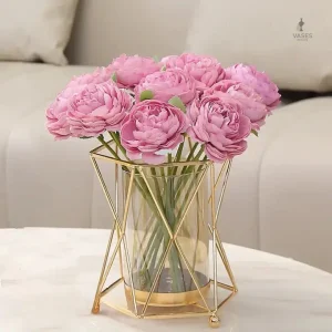 Vase à fleurs pour événements romantiques
