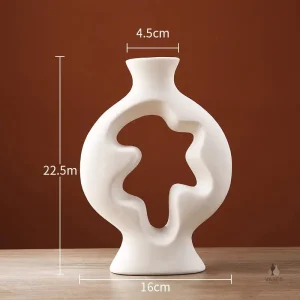 Vase moderne adapté aux pampas