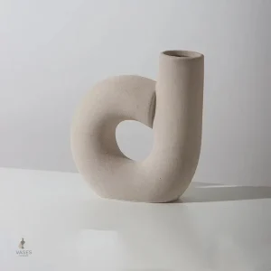 Accessoire de décoration, vase tendance pour bouquet de pampas
