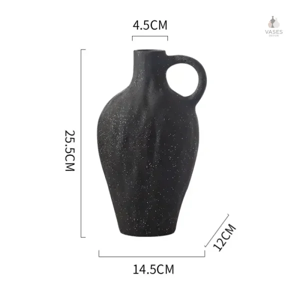 Vase au design rétro, parfait pour la décoration de table