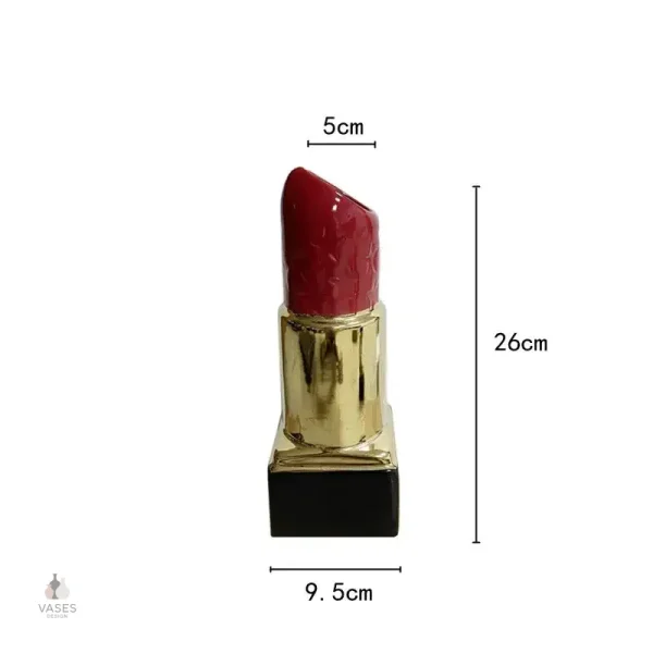 Vase moderne rouge, parfait pour la décoration intérieure