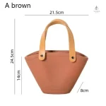 Vase sac à main en forme originale