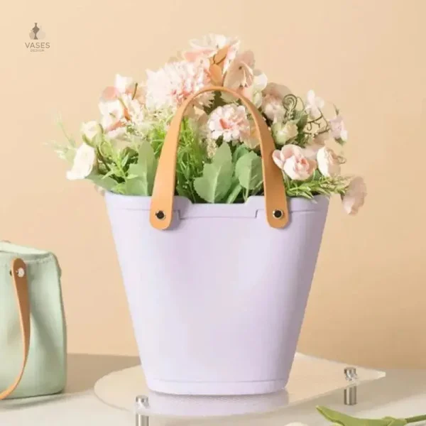 Vase sac à main design contemporain