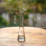 Vase en verre pour une ambiance chaleureuse