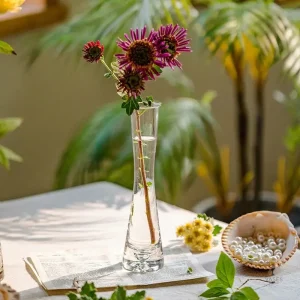 Soliflore en verre pour une touche de sophistication