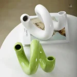 Vase en spiral pour une touche artistique