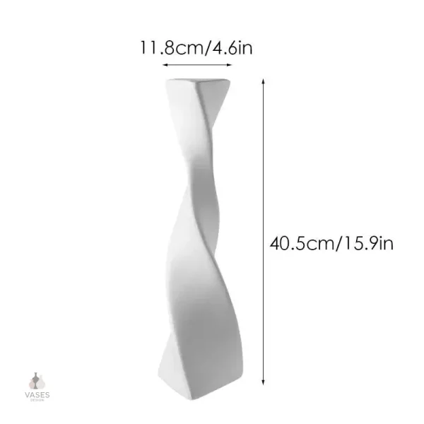Vase nordique aux couleurs neutres