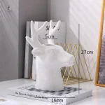 Accessoire déco : vase en forme de cerf
