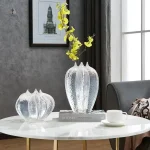 Vase transparent déco élégant pour votre intérieur