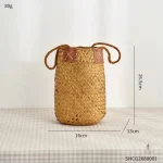 Vase tressé, accessoire décoratif polyvalent