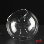 Vase en verre design moderne