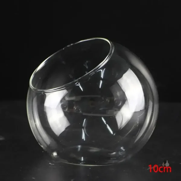 Vase en verre design moderne