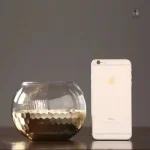 Vase en verre transparent, accessoire décoratif polyvalent