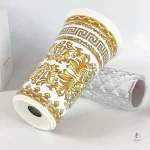 Vase en céramique vintage avec motifs uniques