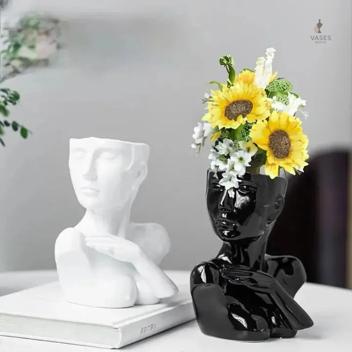 Vase visage
