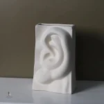 Vase visage moderne pour décoration intérieure